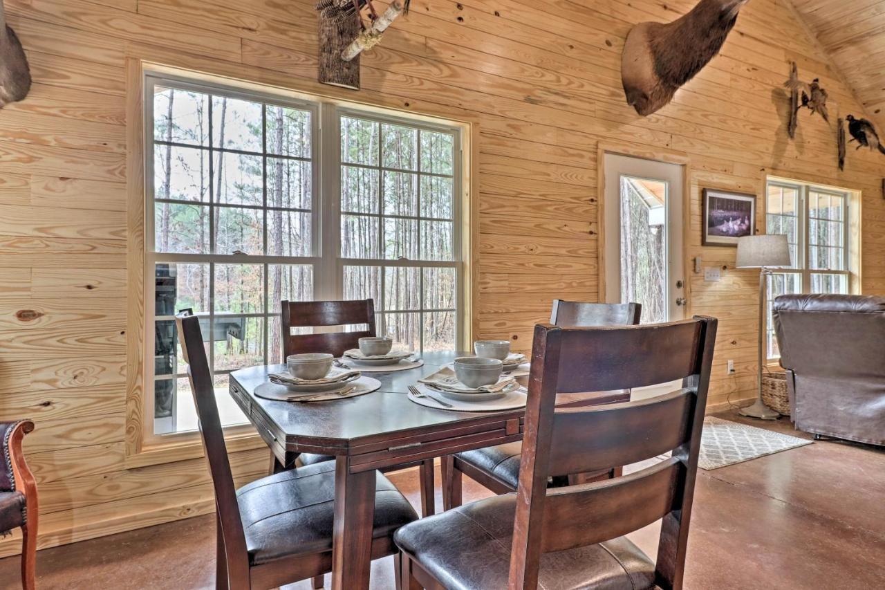 Peaceful Family Cabin On 10 Acres With Game Room! Heflin Экстерьер фото